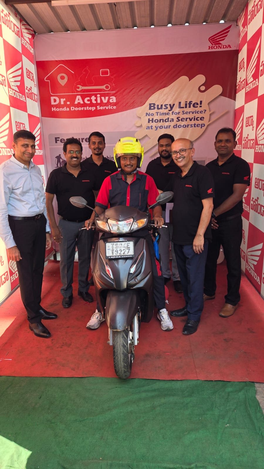 Arka Honda delivery 1
