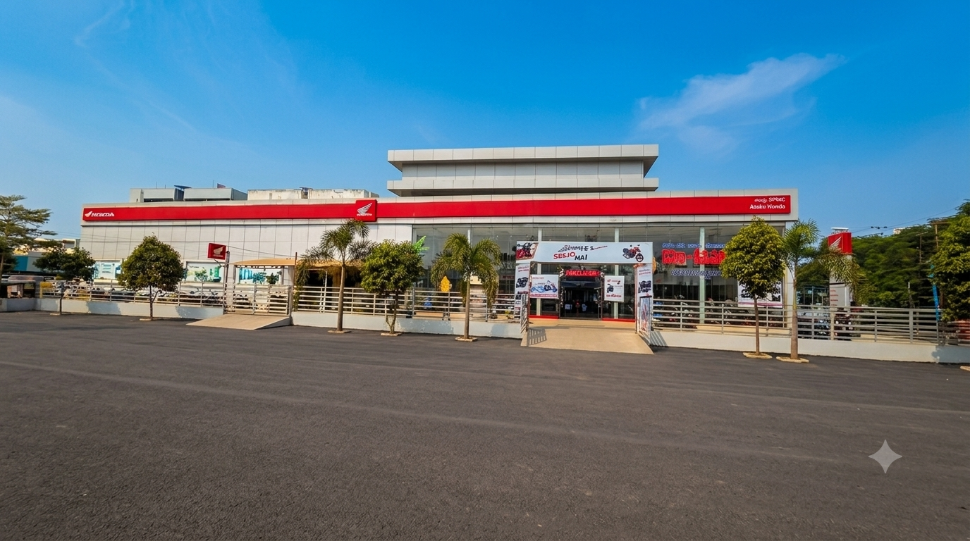 Arka Honda showroom and service center